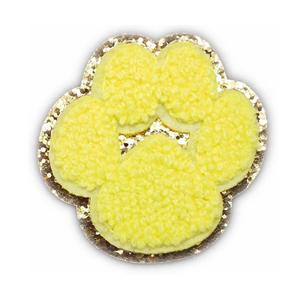 Patch brodé en chenille de dessin animé pour vestes Patch de vêtements à base de caoutchouc avec décoration en dentelle pour la vente en gros - Product Image 6