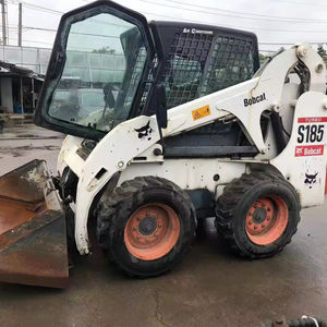 Used original Bobcat S185 skid steer <b>loader</b> small steering gear good condition <b>low</b> price with <b>low</b> hours made in japan - Product Image 1