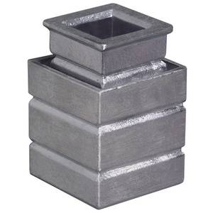 DENI 2-Piece Cast Iron <b>Metal</b> <b>Frame</b> 13 mm Square Bars with 13 Stone Bushing - Product Image 1