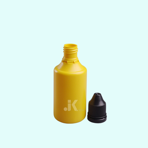 ขวดของเหลวทรงกลมขนาด100มล. สีเหลืองสีขาวผู้ผลิตจากโรงงานในเวียดนาม M0315 - Product Image 1