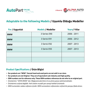 2 Botones para Panel de Rejilla de Ventilación de Aire Acondicionado para BMW Serie 3 - Product Image 2