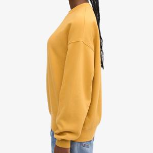 Sudadera de Mujer con Diseño Nuevo, Lisa, Holgada, de Moda, con Logotipo Frontal de Felpa, Color Personalizado, Cuello Redondo - Product Image 5