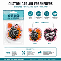 Lot de diffuseurs de parfum pour voiture en forme de moteur turbo découpé, lavande, longue durée, avec emballage individuel scellé