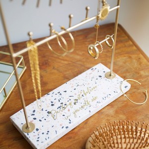 Magnifiques accessoires support de bijoux en métal présentoir de bijoux en or pour ranger collier bracelet boucle d'oreille quantité en vrac boutique à domicile 2023 - Product Image 2