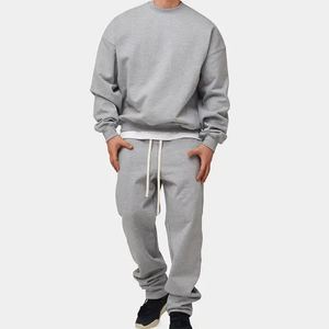 Otoño Invierno logotipo personalizado hombres Joggers conjuntos chándal sudadera y pantalones de chándal conjunto hombres Slim Fit chándales para hombres - Product Image 1