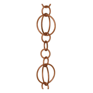 Modern Design <b>Copper</b> Aluminium Stainless Steel Metal Rain Chain Handmade <b>Powder</b> Coated Customizable for Garden & Home Decor - Product Image 4