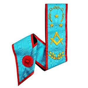 2025 MASONIC REGALIA SCOTTISH RITE MASTER SASH AASR - Product Image 2