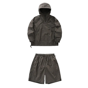 Custom <b>Men's</b> Summer Sets <b>Quarter</b> <b>Zip</b> up Printing Sports 100% Nylon Windbreaker Tracksuit Hoodies and Shorts Set for <b>Men</b> - Product Image 4