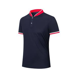 Polos informales de trabajo para hombre más vendidos, camisetas Polo de manga corta de punto teñido liso con logotipo impreso personalizado, camisetas de secado rápido para hombre - Product Image 5