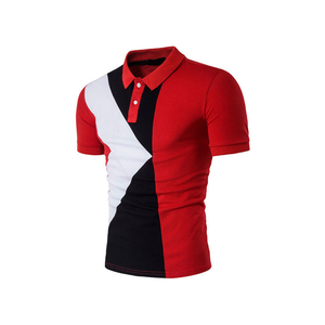 Polo personalizado con diseño sublimado y logotipo de manga corta, estampado de tela sólida - Product Image 6