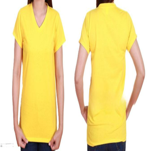 T-shirt pour femme, écologique, 100% coton, logo imprimé à l'écran, manches courtes, col rond, tricoté, respirant, séchage rapide, élégant - Product Image 6