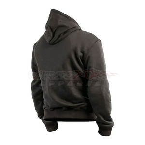 Certifié CE respirant personnalisable vêtements de sport hommes femmes coton polaire à capuche protecteurs amovibles pour la course de moto - Product Image 4