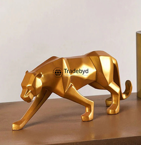 Tradebyd Artistique Métal Coulée Sculpture À La Main Premium Décor pour Salon Bureau - Product Image 4