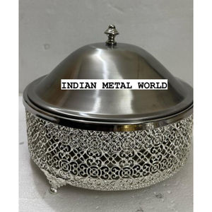 Suministros de alimentos atractivos Plato de frotamiento para fiesta de boda Cazuela Sirviendo calentador de alimentos Plato de frotamiento en precio razonable - Product Image 2