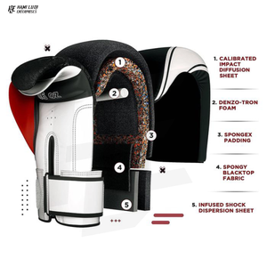 Gants de boxe personnalisés avec votre propre logo, nouvelle arrivée, gants de boxe en matériau durable, vente en gros - Product Image 5