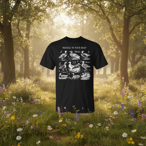 Cottagecore Vintage Nature Duck T-Shirt Professeur de danse Positive Vibe - Product Image 3