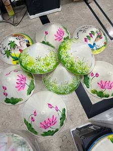 หมวกไม้ไผ่ทำมือทำจากวัสดุที่เป็นมิตรกับสิ่งแวดล้อม-วาดตามความต้องการของคุณ - Product Image 5