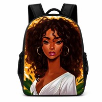 Sac à dos scolaire pour filles à imprimé africain, sac à dos pour enfants, sac à dos pour étudiants avec bretelles rembourrées