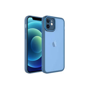 Coque de luxe ajustée pour iPhone 11, anti-traces de doigts, en silicone transparent, protection de l'appareil photo, style élégant 'Ins' - Product Image 1