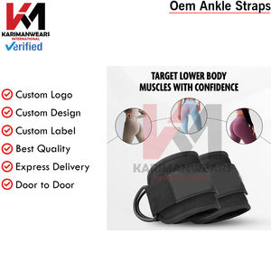 Correas Deportivas de Fitness Ajustables con Anillo en D, Soporte para Tobillos, Hebilla de Polea para Protección de la Fuerza de las Piernas, Seguridad para Abductores - Product Image 6