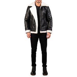 แจ็กเก็ตหนังแกะขนแกะหนาให้ความอบอุ่นสำหรับทุกสภาพอากาศในฤดูหนาวแจ็กเก็ตหนังแกะขนยาว2026สบาย - Product Image 5