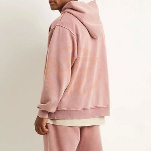 เสื้อฮู้ดซักกรดสำหรับผู้ชายเสื้อมีฮู้ดผ้าซักกรดออกแบบล่าสุด - Product Image 2