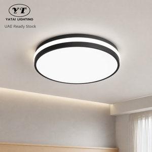 Modern Round Ultra Slim Surface Mounted Acrylic Led Ceiling <b>Light</b> 50W 80W 6000K For Living Room <b>Dining</b> Room Study Room - Product Image 1