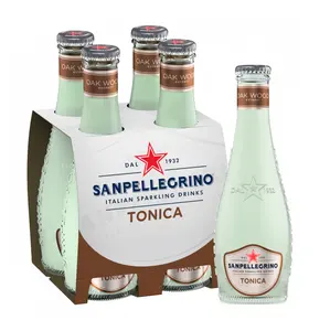 Vente en gros de verre à eau tonique léger San Pellegrino au meilleur prix 24x200ml