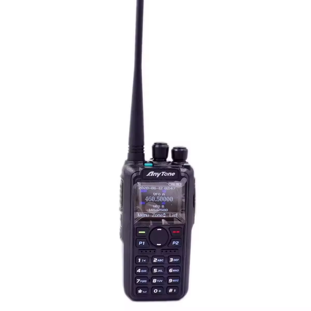 Anytone AT-D878UV II PLUS DMR Digital Radio with GPS APRS BT PTT AES256 Ham Radio