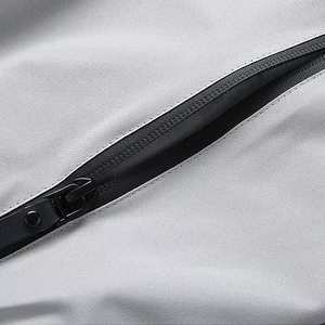 OEM Custom Blank Thin Nylon Vintage Pullover Hoodie Windbreaker <b>Jacket</b> for Men in Solid Color - Product Image 5