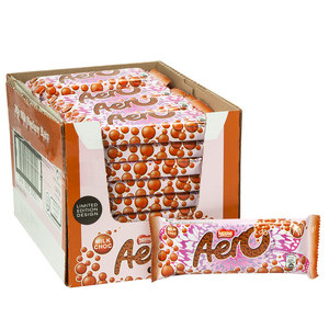 Nestle Aero Barre de chocolat aigre-doux Saveur de lait de haute qualité Goût sucré Bonbons Biscuits Confiture de fruits Vente au meilleur prix en vrac - Product Image 6