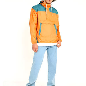 Veste coupe-vent respirante unisexe imperméable et légère à capuche pour la pêche, protection UPF 50, matière polyester/nylon - Product Image 2