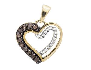 Nuevas llegadas elegante Diamante de moissanita totalmente helado S925 colgante en forma de corazón de plata regalo de aniversario joyería brillante - Product Image 1