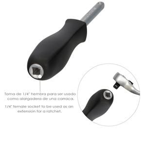 Manico per Cacciavite con Attacco da 1/4 di Pollice e Funzione di Prolunga - Product Image 3