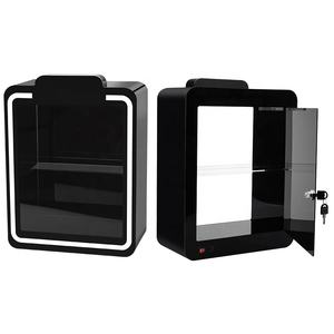 Expositor de Acrílico Personalizado de Fábrica con Luz LED para Atomizador Electrónico y Accesorios de Cigarros con Cerradura - Product Image 2