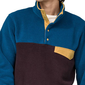 Pull-over décontracté en gros OEM avec fermeture éclair, pull en molleton personnalisé pour homme en coton, demi-zip, molleton respirant, pulls pour homme - Product Image 4