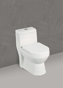 ตู้เก็บน้ำเซรามิกห้องสุขาแบบชิ้นเดียวแบบทันสมัย - Product Image 4