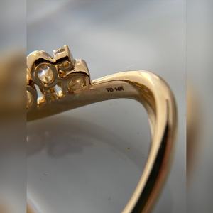 Exquisito Anillo de Oro de 10k, 14k, 18k, Plata, Platino y Diamantes, Joyería Fina Sólida para Damas, Regalo de Compromiso, Precio de Fábrica - Product Image 5