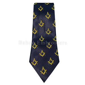 CORBATA MASONICA REGALI NEGRA CON - Product Image 6