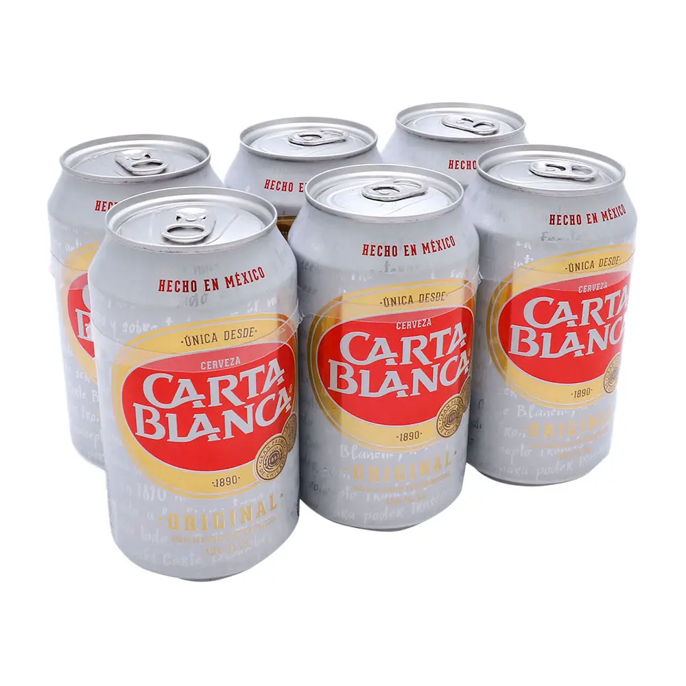 เบียร์นำเข้า Carta Blanca-cerveza-ขวด12ออนซ์-6แพ็ค