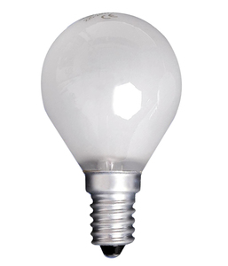 Lámpara halógena esférica mate económica E14 42W 650Lm - Product Image 1