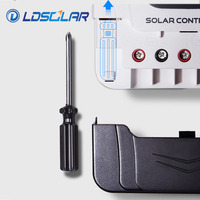 Contrôleur de charge solaire domestique hors réseau PWM à 3 étages OD4840S 40A 48V avec contrôle d'éclairage et de temps AGM/Lithium 2000W Max PV