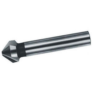 Fresas avellanadoras de 3 filos con cabeza cónica de 90° y conexión cilíndrica, de acero al cobalto HSS-E-8814g, 40 brocas - Product Image 1