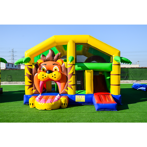 Bouncy <span class=keywords><strong>Inflatable</strong></span> Lâu Đài Chất Lượng Tốt Ngoài Trời Động Vật Phim Hoạt Hình Nhân Vật Thư Bị Trả Lại Nhảy Nhà Bouncer Lâu Đài Với <span class=keywords><strong>Slide</strong></span> - Product Image 1