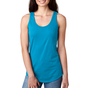 Nouveau style promotionnel, respirant, écologique, séchage rapide, 100% coton, coupe ajustée, ourlet arrondi, débardeur confortable pour femmes, hauts de sport - Product Image 6
