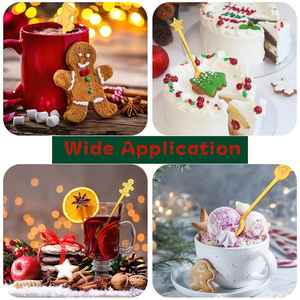 Cuillère en cuivre pur artisanale avec conception d'illustration religieuse Om et Lotus pour la cuisine à domicile ayurvédique au prix le plus bas - Product Image 4