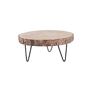 Support à gâteau en bois hôtel et mariage décoratif à la main support à gâteau de luxe dessus rond abordable en gros meilleur support à gâteau en bois - Product Image 2