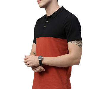 Polo de golf pour homme, logo personnalisé, coton, manches courtes, polo confortable pour la marque en plein air ou les vêtements de travail uniformes - Product Image 2