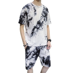 2025 nouveauté OEM personnalisé hommes été salle de sport ensemble respirant Sublimation t-shirt et short séchage rapide vêtements de sport ensemble de sport - Product Image 3