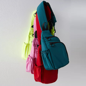 Vrouwen Custom Designer Reizen Effen Kleine Gewatteerde Camera Crossbody Portemonnee Rugzak Puffer Sling <span class=keywords><strong>Bag</strong></span> - Product Image 2